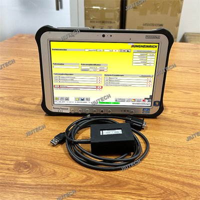 V4.37 For Judit Incado Box Forklift Diagnostic Kit Scanner Jungheinrich JUDIT 4 +FZ G1 tablet Ready to use