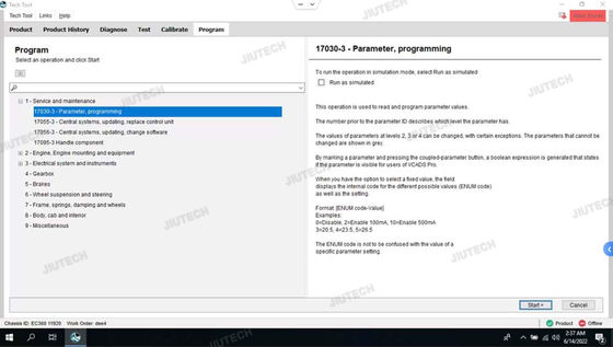 FOR Vocom VOCOM II 88890400 Diagnostic Tool
