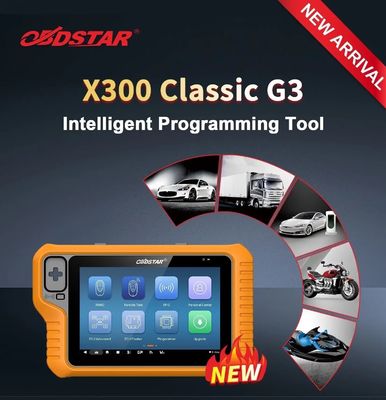 OBDSTAR X300 Classic G3/ Key Master G3 A1+A2 Key Programmer for Car/ HD/ E-Car/ Motorcycles/ Jet Ski Free Key SIM & Motorcycle