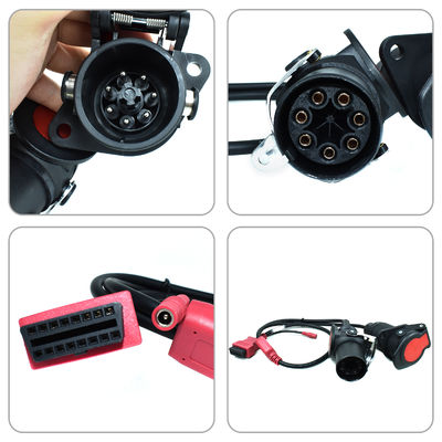 Xtruck Chassis Inspect 7Pin CE Certified Trailer Compatible Truck EBS Diagnostic Cable