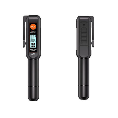 Electronic Brake Fluid Tester Pen with Automatic Sleep Buzzer Alarm and PP + Metal Probe for DOT3 DOT4 DOT5.1 Brake Fluid Testing