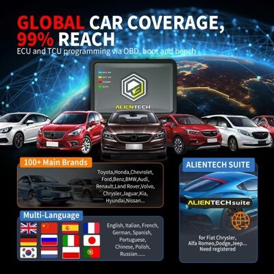 Original Alientech KESS V3 Master Tool Kit for Car Commercial Vehicle LCV ECU TCU Programming Tuning via OBD Bench Boot