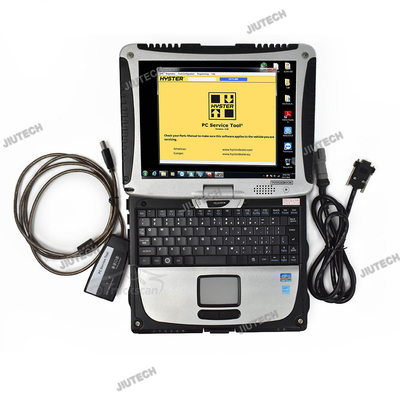 Forklift Diagnostic Tool For Yale Hyster PC Service Tool+CF19 Laptop Ifak CAN USB Interface Hyster Yale Lift Truck Diagn