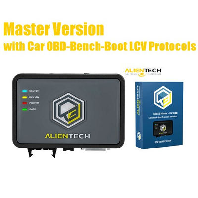 เครื่องมือโปรแกรม ECU และ TCU รุ่น Master ของ Alientech KESS V3 KESS3 พร้อมโปรโตคอล OBD-Bench-Boot LCV สำหรับรถยนต์