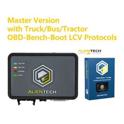 เครื่องมือการเขียนโปรแกรม ECU และ TCU ของ Alientech Original KESS V3 KESS3 Master Version พร้อมรูปแบบการทํางาน OBD ของรถบรรทุก