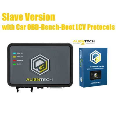 เครื่องมือโปรแกรม ECU และ TCU รุ่น Slave Alientech KESS V3 KESS3 พร้อมบริการ Subscription สำหรับโปรโตคอลรถยนต์ OBD-Bench-Boot LCV