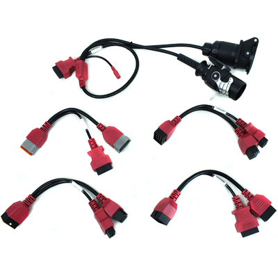 อะแดปเตอร์โปรโตคอล XTRUCK OLD K-CABLE สาย EBS ABS สำหรับ WABCO KNORR 7P สายวินิจฉัยสำหรับรถพ่วง
