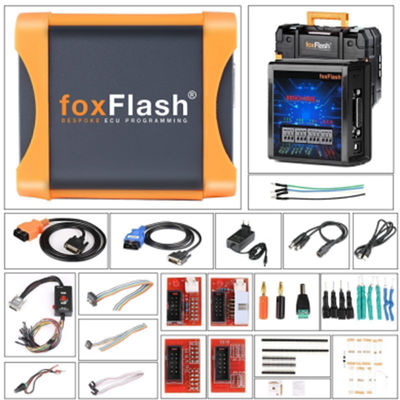 FoxFlash เครื่องมือปรับแต่งชิปโคลน ECU TCU สุดแกร่ง ซอฟต์แวร์ V1.4.2 เฟิร์มแวร์เวอร์ชัน FW:D087 รองรับ Auto Checksum