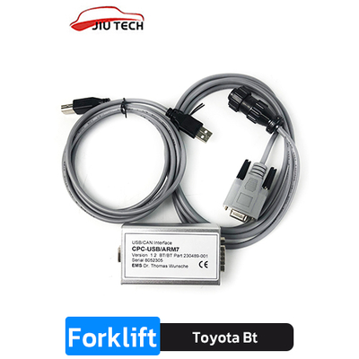TruckCom Toyota BT สําหรับ Toyota BT EMS CAN Suite บริการสื่อสาร อินเตอร์เฟส ARM7 เครื่องมือวินิจฉัยรถยก