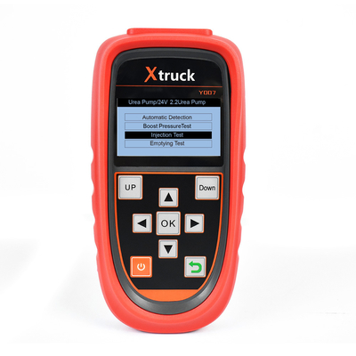 เครื่องมือวินิจฉัยปั๊มยูเรียสำหรับรถบรรทุก XTruck Y007 ดีเซล ตรวจจับยูเรีย Euro 6 สำหรับระบบปั๊ม 6.5/2.2