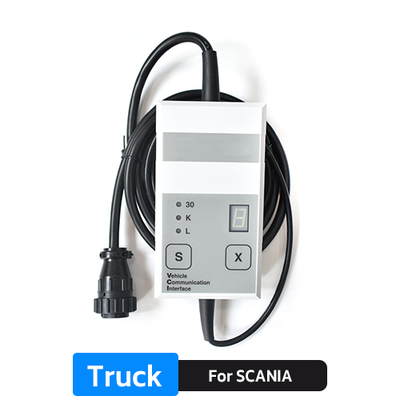 เครื่องสแกนเนอร์สำหรับรถบรรทุกของ Scania รุ่น VCI1 สำหรับรถบรรทุกเก่าของ Scania