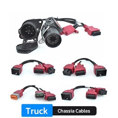 อะแดปเตอร์โปรโตคอล XTRUCK OLD K-CABLE สาย EBS ABS สำหรับ WABCO KNORR 7P สายวินิจฉัยสำหรับรถพ่วง