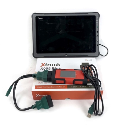 Xtruck X005 บวกกับ ECU การวินิจฉัยที่ฉลาด การสนับสนุนการวินิจฉัยที่กระพริบเร็วสําหรับ SHA-CMAN, SINOTRUCK, DongFeng, FAWDE,Weichai กับ Tablet