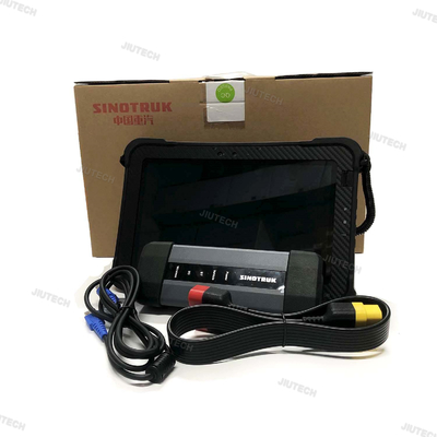 SINOTRUK HOWO เครื่องสแกนวินิจฉัยรถบรรทุกหนัก พร้อมการสนับสนุนหลายภาษา