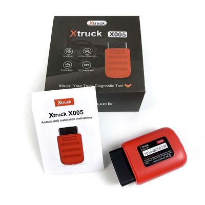 Xtruck X005 Bluetooth 5.1 Heavy-Duty Truck Diagnostic Tool for SHACMAN/SINOTRUK