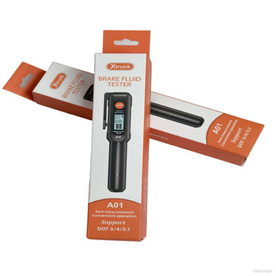 Xtruck A01 Universal Brake Fluid Tester พร้อมเครื่องสํารวจความละเอียดสูงและจอ HTN สําหรับการตรวจจับน้ํามันเบรค DOT3/4/5.1