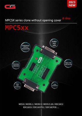 CG FC200 MPC5XX Adapter FC200-MPC5XX-P02-M230102 for  MPC5xx Read/Write Data on Bench Support EDC16/ ME9.0/ MED9.1/ MED9.5
