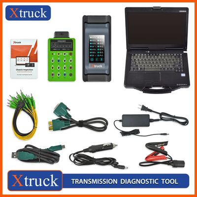 XTRUCK Chassis Inspection Tool with Self-learning Parameter Configuration for Fast/ZF/Eaton Transmission & Retarder Diagnosis via OBD/USB Cable