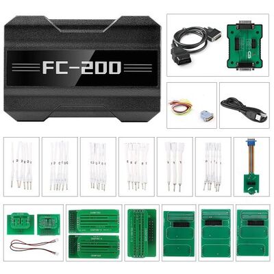 CG FC200 ECU Chip Tuning Programmer ครบชุด พร้อม 6HP 8HP MSV90 N55 N20 Adapters สําหรับการปกป้องอะไหล่รถยนต์เดิมและการจําแนกที่ฉลาด