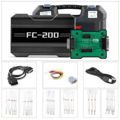 CG FC200 ECU Programmer พร้อม MPC5XX อะแดปเตอร์สำหรับโมดูล Clone ISN อ่านเขียนและการรับรู้อัจฉริยะ