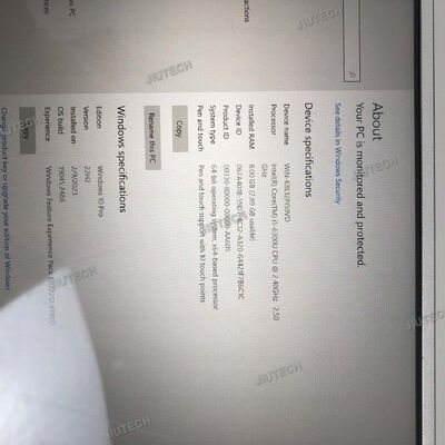 Toughbook Rugged Tablet CF33 I7 7600 16GB Ram CF-33 I5 7300 8G With Base Keyboard 12" 2K Touch Screen Auto Diagnostic PC Laptop