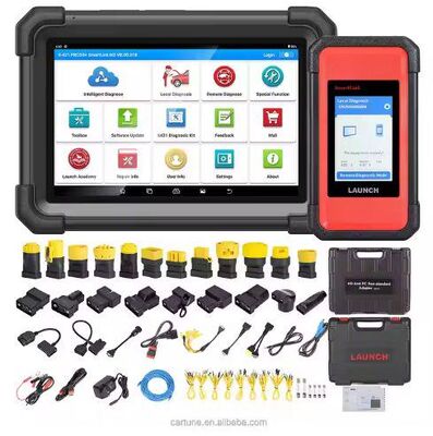 สําหรับการเปิดตัว X431 SmartLink C 2.0 Heavy Duty Truck Module สําหรับ X431 V+ PRO3 PRO5 สนับสนุน 12V/24V นักโดยสารพาณิชย์ พลังงานใหม่ Ca