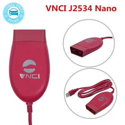 VNCI J2534 นาโนใหม่ที่สุด รองรับ J2534 Passthru IDS HDS TIS Forscan SDD & ELM327 การวินิจฉัย J1979 ยาน