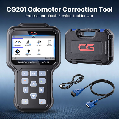 2026 CG201 เครื่องมือวินิจฉัยรถยนต์OBDเครื่องมือสอบเทียบโปรแกรมเมอร์ฟรีUpdateออนไลน์อายุการใช้งานสนับสนุนหลายรุ่นในตลาด