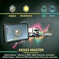 AlienTech KESS3 ECU Programmer พร้อม Marine & PWC โปรโตคอล OBD Bench-Boot Tuning และรองรับหลายภาษา