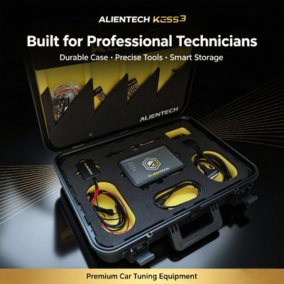 Alientech KESS V3 เครื่องมือจูนชิป ECU พร้อมการประมวลผลแบบ Triple-Protocol OBD Bench Boot และอัปเกรดเป็น Master หรือ Slave ได้
