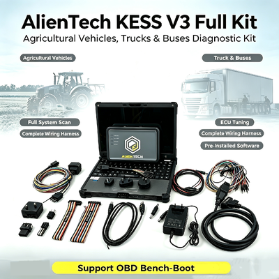 Alientech KESS3 ECU Programming Tool พร้อมอินเตอร์เฟซหลายภาษา OBD Bench Boot Tuning และสมัครสมาชิกฟรี 12 เดือน