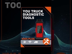 Xtruck X005 plus การวินิจฉัยอัจฉริยะ ECU การแฟลชอย่างรวดเร็ว การสนับสนุนการวินิจฉัยหลังการประมวลผล SHACMAN