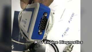 MTU Diagnostic Kit USB CAN Diasys 2.74 เครื่องมือสแกนเนอร์